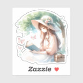 ボタニカルウォータ読ーカラーガールズブック恋人 シール (シート)