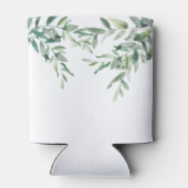 ボタニカルウォー葉ターカラー新郎新婦結婚ズ 缶クーラー (裏面)