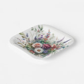 ボタニカルエレガンスフローラ紙プレート ペーパープレート (傾斜あり)