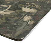 ボタニカルエレガンス – スワン・イン・ザ・フォレスト カッティングボード (角)