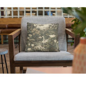 ボタニカルエレガンス – スワン・イン・ザ・フォレスト クッション