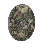 ボタニカルエレガンス – スワン・イン・ザ・フォレスト ダーツボード (正面左)