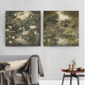 ボタニカルエレガンス – スワン・イン・ザ・フォレスト ポスター