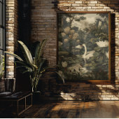 ボタニカルエレガンス – スワン・イン・ザ・フォレスト ポスター