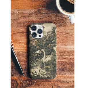 ボタニカルエレガンス – スワン・イン・ザ・フォレスト iPhone 11 ケース