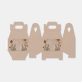 ボタニカルエレガントクリスマスクラシックラウンドステッカー フェイバーボックス (折り畳みなし)