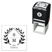 ボタニカルエレガントEx Librisモノグラム図書室 セルフインキングスタンプ (インサイチュ)