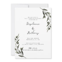 ボタニカルオリーブブランチイタリアンリハーサルディナー