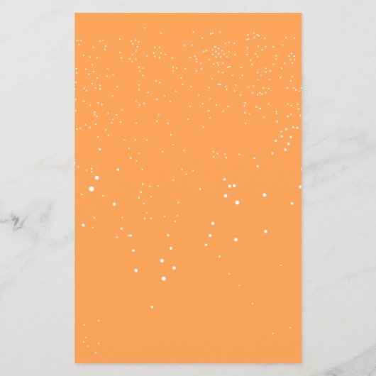 ボタニカルオレンジ&ネイビーブルーフラワー結婚ズ – メニュー (裏面)