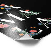 ボタニカルカマラハリス投票2024フローラ投票者 フォトプリント (角)