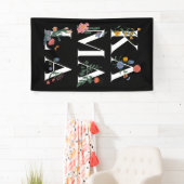 ボタニカルカマラハリス投票2024フローラ投票者 横断幕 (インサイチュ)