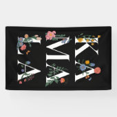 ボタニカルカマラハリス投票2024フローラ投票者 横断幕 (横)