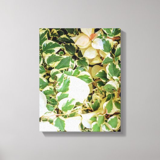 ボタニカルガーデンウォールアート キャンバスプリント (正面)