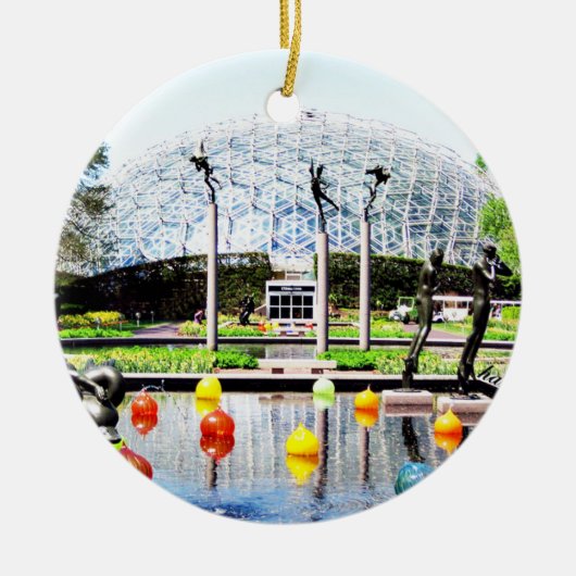 ボタニカルガーデンセントルイス セラミックオーナメント (正面)