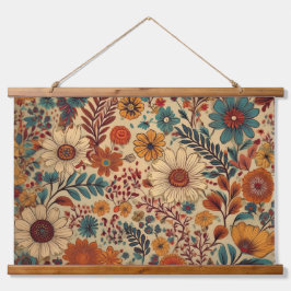 ボタニカルガーデンタペストリー 吊り下げ型タペストリー