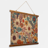 ボタニカルガーデンタペストリー 吊り下げ型タペストリー (傾斜あり)