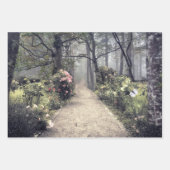 ボタニカルガーデンデコップヘビーウェイト3 – セット ラッピングペーパーシート (正面3)