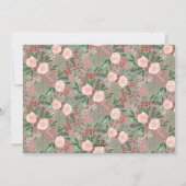 ボタニカルガーデンニューイヤーホリデー |フォトカード シーズンカード (裏面)