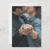 ボタニカルガーデンフローラレース日付写真を保存 案内状 (裏面)