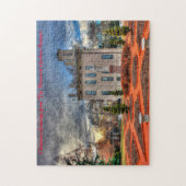 ボタニカルガーデンミズーリ。クリスマスグリーティング ジグソーパズル (縦)