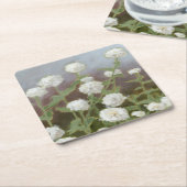 ボタニカルガーデン勉強I スクエアペーパーコースター (アングル)
