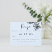 ボタニカルガーデン葉バジェット結婚ズ ポストカード (スタンド正面)