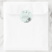 ボタニカルガーデン葉バジェット結婚ズ ラウンドシール (バッグ)