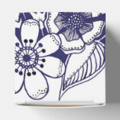 ボタニカルガーリーシャロムブルーホワイトガーデンスケッチ フェイバーボックス (上部)