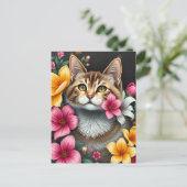 ボタニカルキャットヘブン ポストカード (スタンド正面)