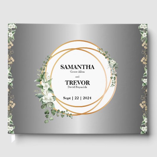 ボタニカルギルドゴールデンリングや輪&フォージングゲストブー ゲストブック (正面)