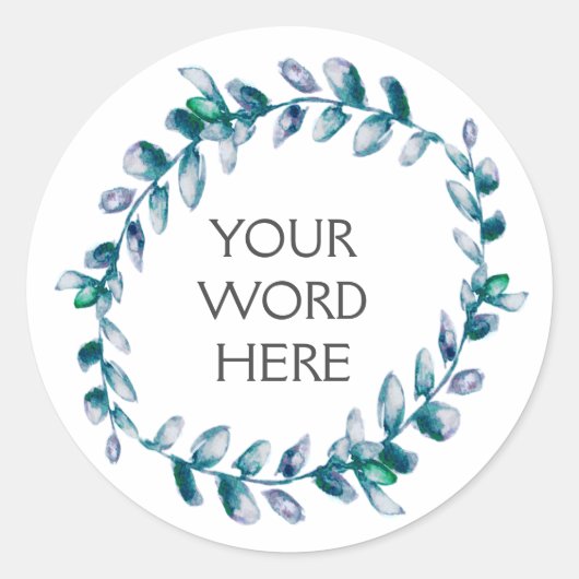 ボタニカルクラウン - サラシア - ラウンドシール (正面)