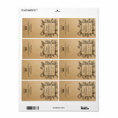 ボタニカルクラフトソープバーラベル ラベル (フルシート)