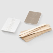 ボタニカルクレストモノグラム結婚式 プログラム ハンドファン (組立なし)