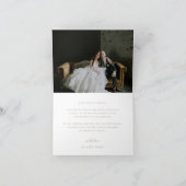 ボタニカルクレストモノグラ結婚ムの写真 サンキューカード (内部)