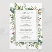ボタニカルグリーナリークリスマスホリデ結婚ーズ メニュー (正面)