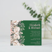 ボタニカルグリーンピンク結婚フローラ予算 (スタンド正面)