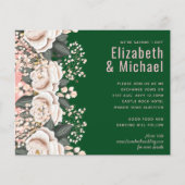 ボタニカルグリーンピンク結婚フローラ予算 (正面)