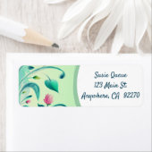 ボタニカルグリーンフローラ ラベル (インサイチュ)