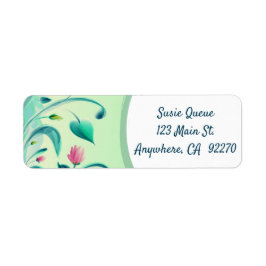 ボタニカルグリーンフローラ ラベル