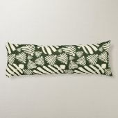 ボタニカルグリーンモンステ葉ラ ボディピロー (裏面)