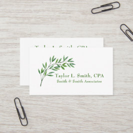 ボタニカルグリーンリーブランチ 名刺