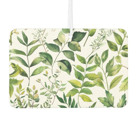 ボタニカルグリーン離れ カーエアーフレッシュナー (正面)