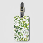 ボタニカルグリーン離れ ラゲッジタグ (正面縦)