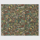 ボタニカルサボホフローラ ラッピングペーパー (フラット)