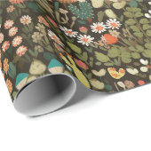ボタニカルサボホフローラ ラッピングペーパー (ロールコーナー)