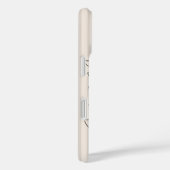 ボタニカルシェイプボホレトロ名ファーストキャピタルD Case-Mate iPhoneケース (裏面 / 右)