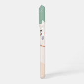 ボタニカルシェイプボホレトロ名ファーストキャピタルO iPhoneケース (左側面)