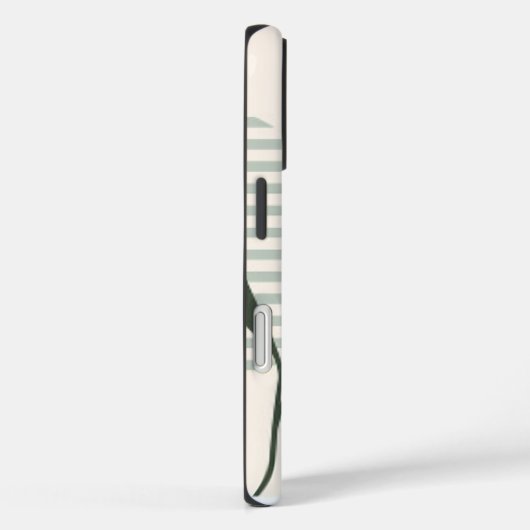 ボタニカルシェイプボホレトロ名ファーストキャピタルY Case-Mate iPhoneケース (裏面 / 右)