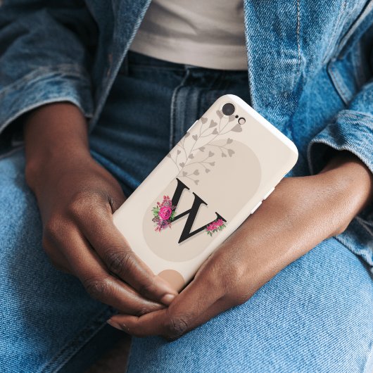 ボタニカルシェイプボホレトロ名第1首都W Case-Mate iPhoneケース