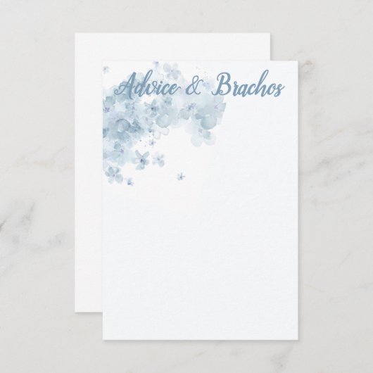 ボタニカルシェバーブレスホスアドバイスカード エンクロージャーカード (正面/裏面)